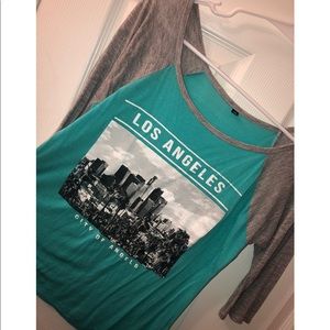 Los Angeles long-sleeve shirt